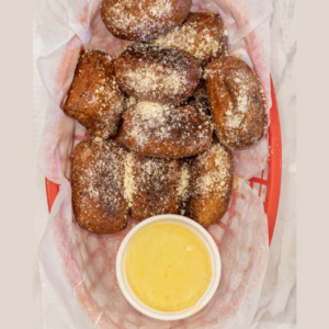Pretzelv Bite Fondue